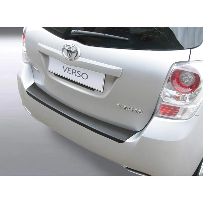 RGM ABS Rear bumper protector compatible with Toyota Verso 2009-2013 Black