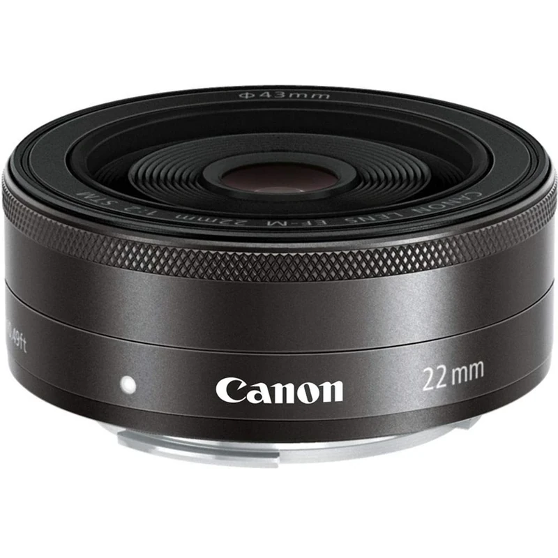 Canon ef-m 22mm f/2 stm - camera lenses (milc/slr, 7/6, canon ef-m, graphite)
