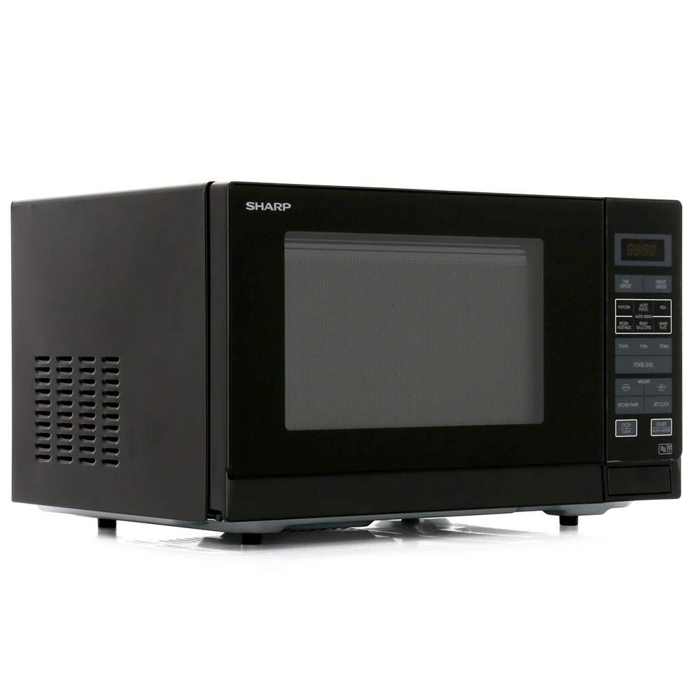 Sharp 25 Litre Solo Microwave, Black