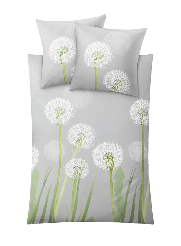 Kleine Wolke Belfiore Bed Linen, Cotton, Thistle, 135 x 200 cm
