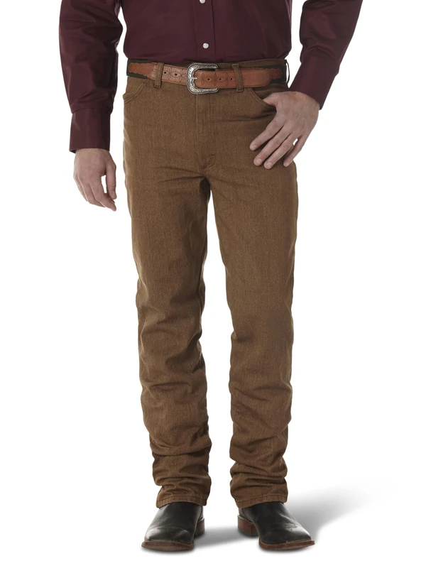 Wrangler Men's 0936 Cowboy Cut Slim Fit Jean0936 ???? ? ??? ?0936 ???????Vaquero Corte Vaquero Slim Fit0936 ??????? Jeans, Black Whiskey, 34W 32L UK - Image 1