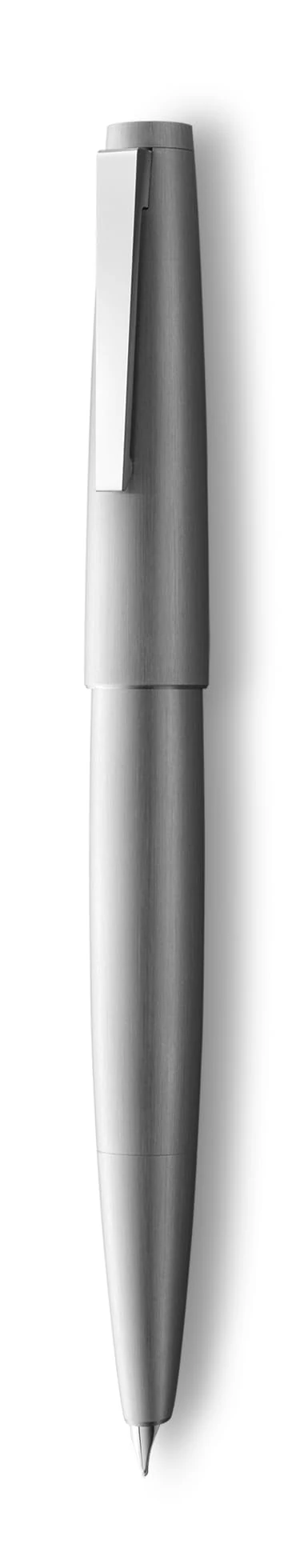 LAMY 2000 Brushed Stainless Steel Fountain Pen Fine Nib (L02MF) by Lamy