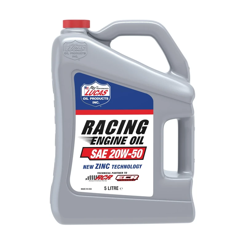 Lucas Oil 10621 SAE 20W-50 Racing Oil-4.73L