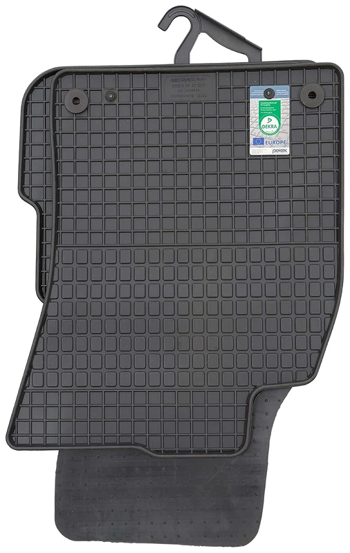 Petex 14310 Rubber Car Mats, Set of 4