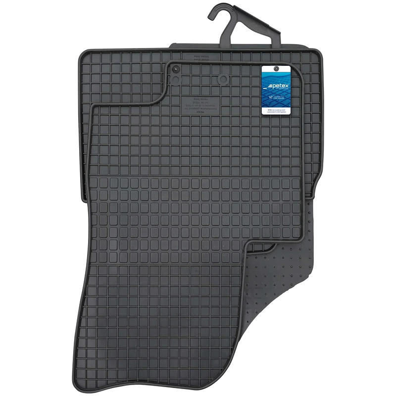 Petex 97510 Rubber Mats, Set of 4