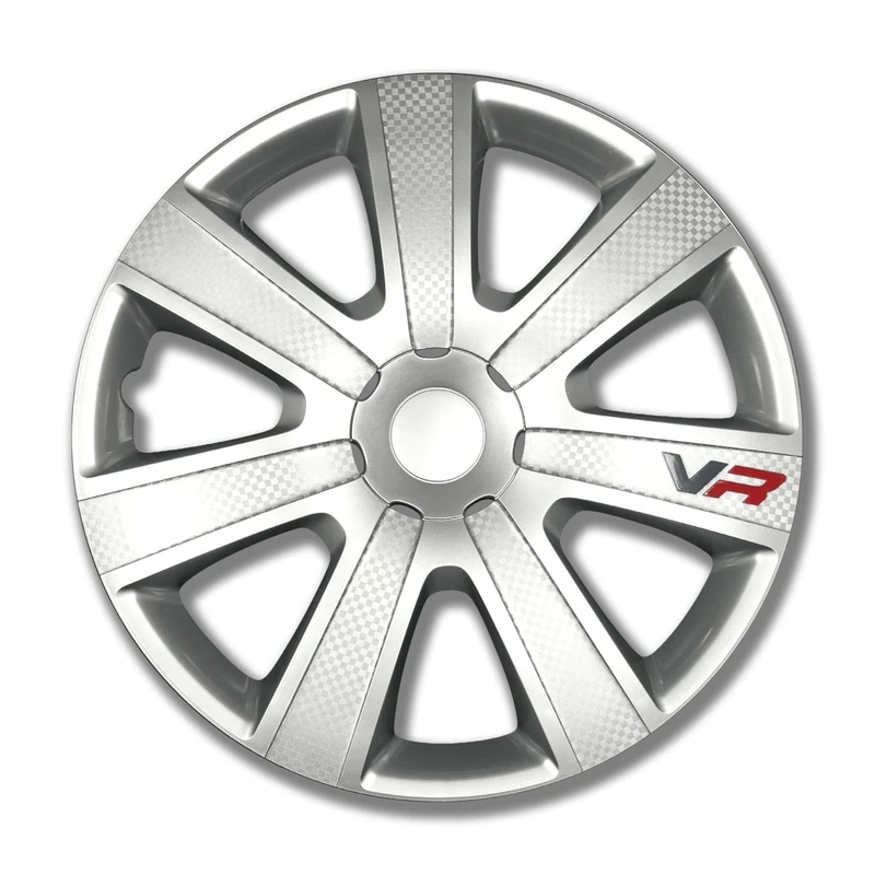 Petex RB540216 Wheel cover set vr silver size 16" double painted abs