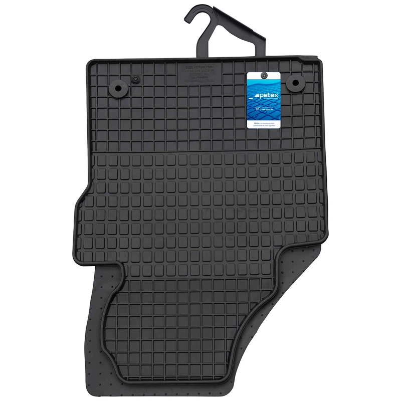 Petex 63210 Rubber Mats, Set of 4