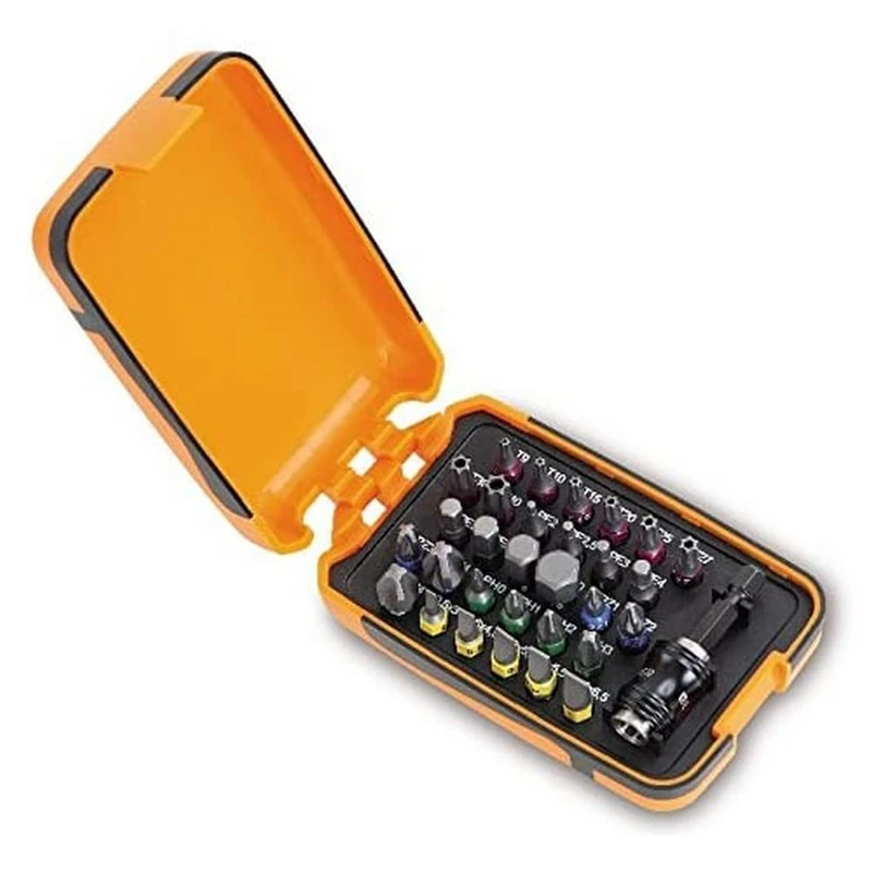 Beta 860MIX/A31 - Assortment with 30 Screw Inserts and Magnetic Screw Insert Holder, in Plastic Case