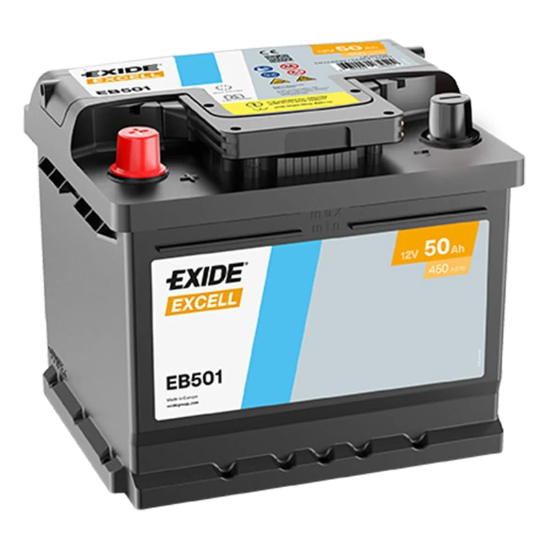 Exide Eb501 Starter Battery 50 Ah