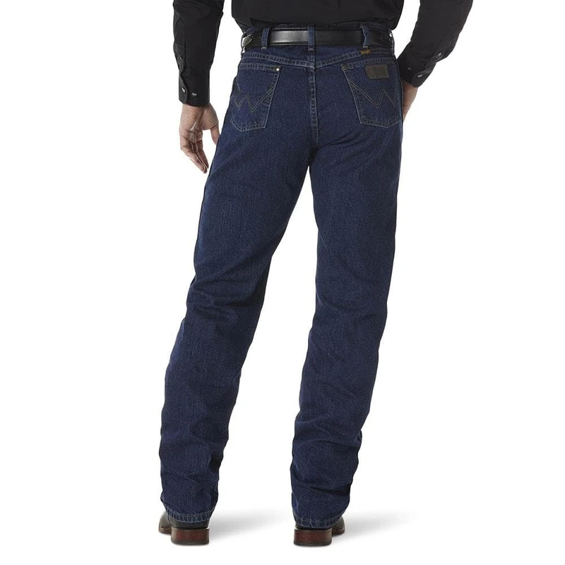 Wrangler Men's George Strait Cowboy Cut Original Fit Jean, Dark Stone, 40W x 30L