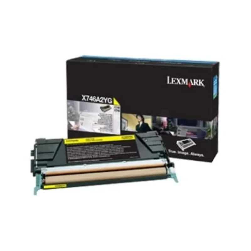 Lexmark X746/X748 Toner Cartridge - Yellow