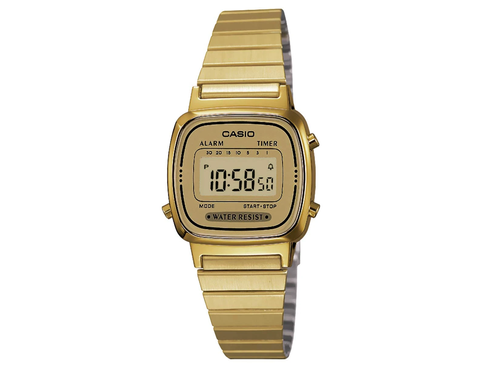 Casio MDV106 Series | Unisex Analog Watch | 200M WR | Stainless Steel Case | Resin Band | 2 Hand Analog (HR, Min, SEC) | Date Display | Screw Down Crown/Screw Down Caseback | 3 Year Battery, Gold,