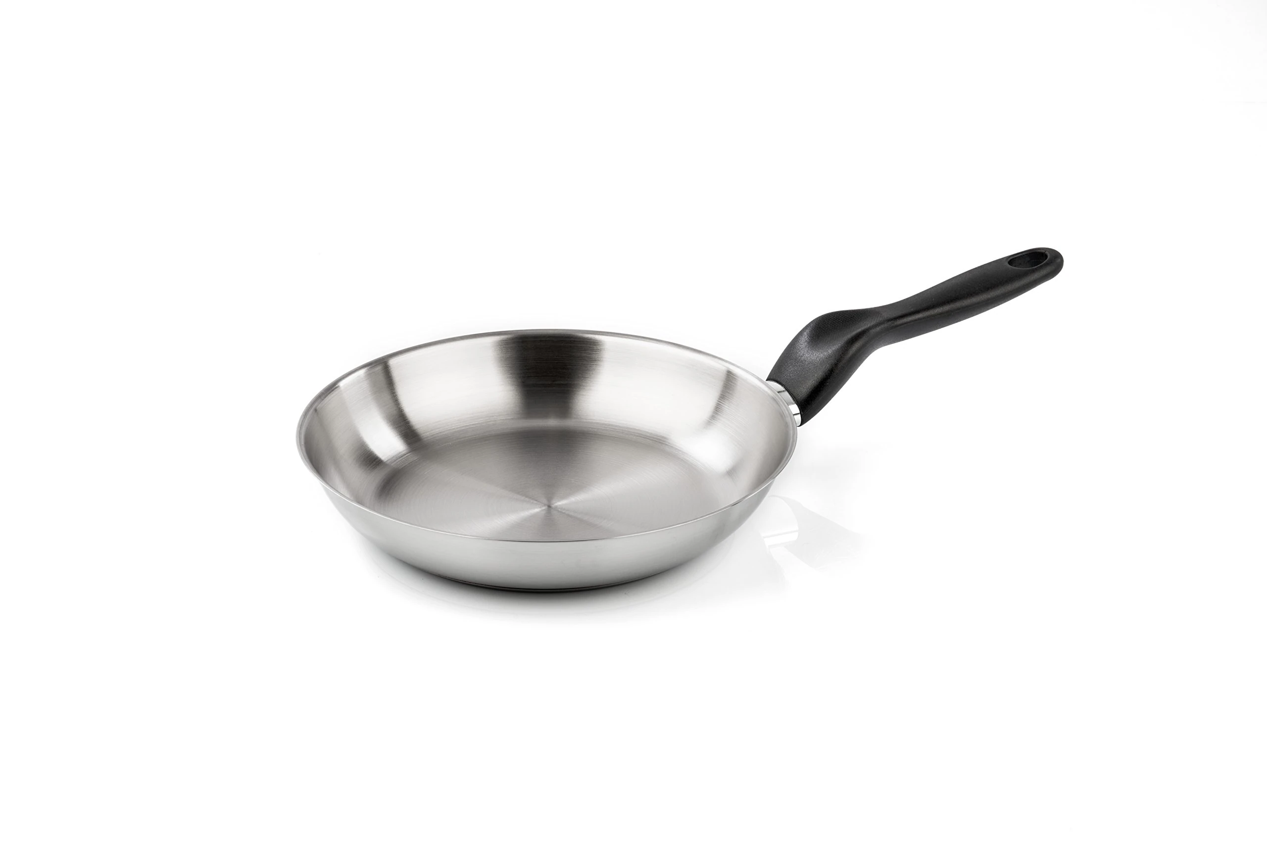 Barazzoni 278109028 - Saucepan (280 mm, 49 mm) Black, Stainless Steel