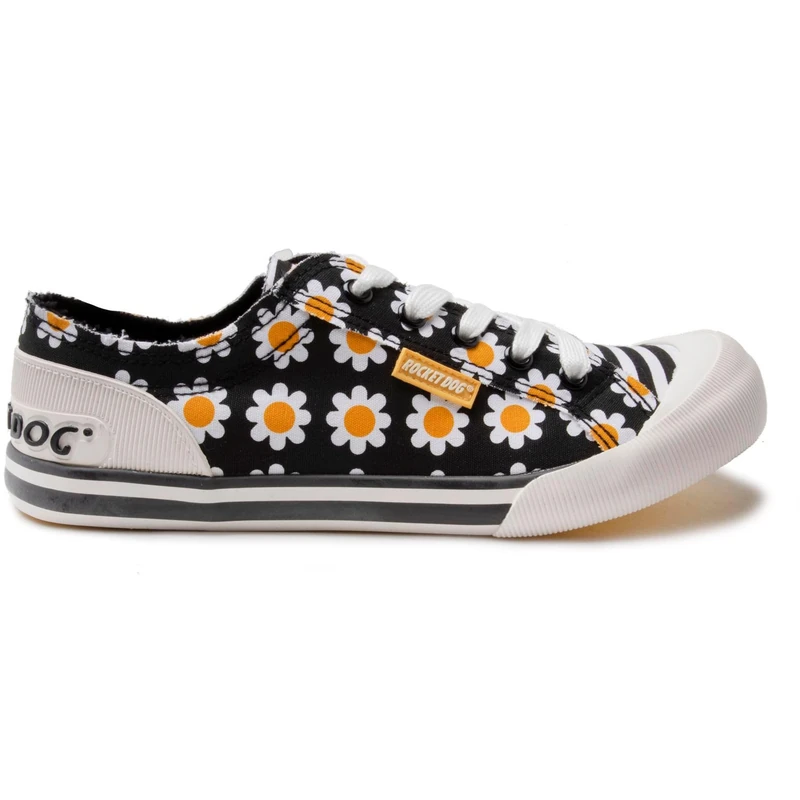 Rocket Dog Women's Jazzindf-001 Sneaker, Black, 9 UK