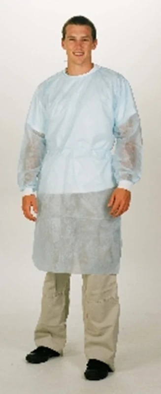 Primacare Isolation Gown White Universal Size - Image 1