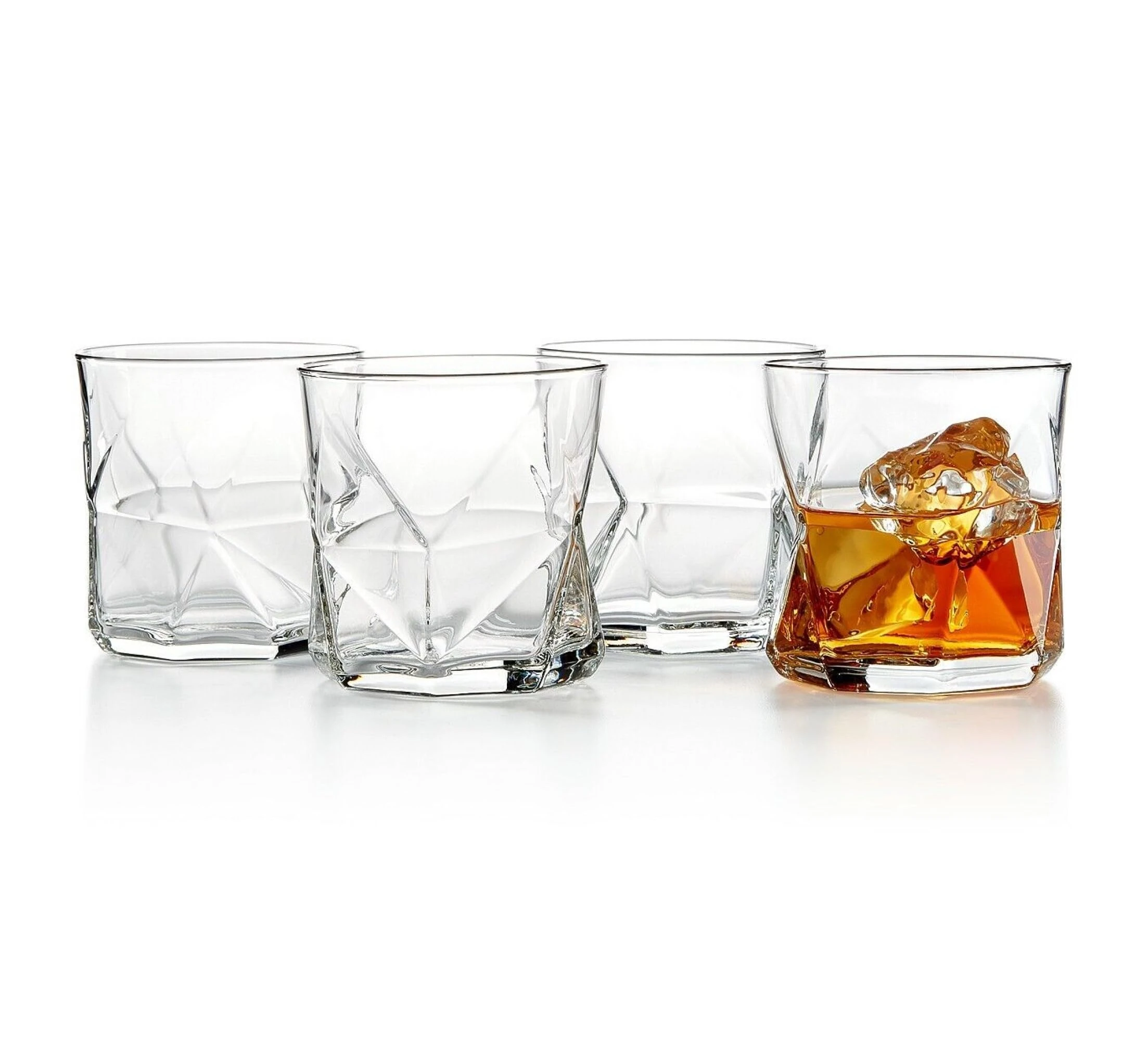 Bormioli Rocco 234510GRB021990 Cassiopea Rocks Glass, Clear, 11.25 oz Glassware Set