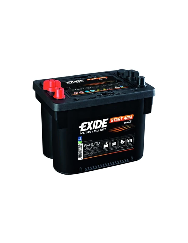 Exide EM1000 Starter Battery 50 Ah