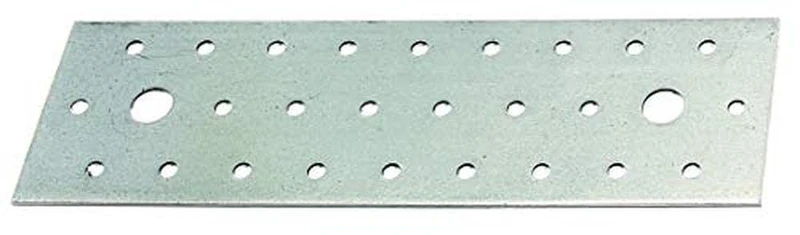 Perforated Plate Sendzimir-Galvanised 200 x 60 mm / 25 STK.