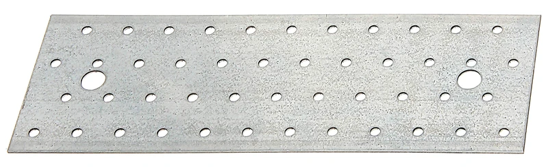 Perforated Plate Sendzimir-Galvanised 240 x 80 mm / 25 STK.