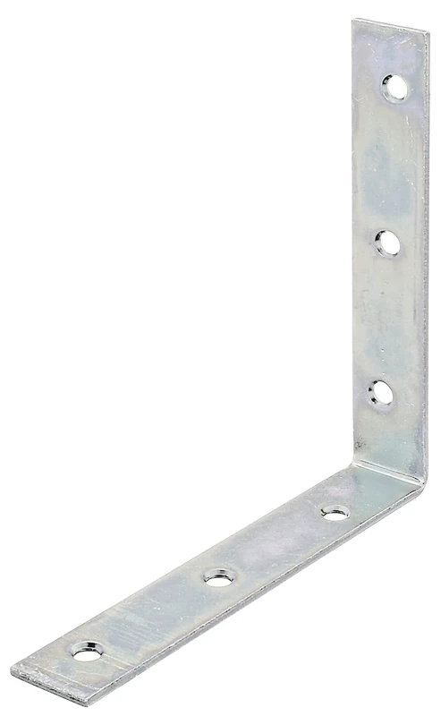 Elbow Connector 125 x 125 x 22 mm / 40 STK. Oberflaeche: galvanisch Gelb verzinkt