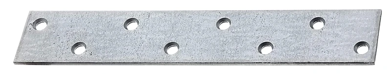 Gah-Alberts 333904 Flat Connector Sendzimir Galvanised Length 170 mm x Width 30 mm x Thickness 3 mm Pack of 50