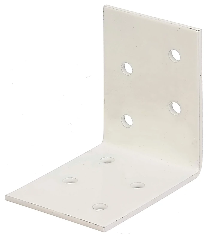 Angle Connector 50 x 50 x 40 mm / 50 STK. White