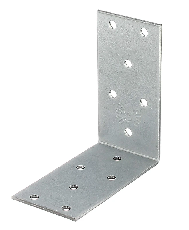 Alberts 866822 Angle Connector Sendzimir-Galvanised 80 x 80 x 40 mm Set of 50