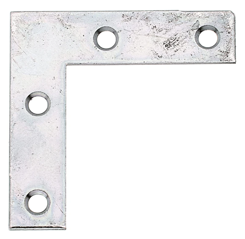 GAH-Alberts 337094 Furniture Angle 40 x 40 x 10 mm / 100 STK. Oberflaeche: galvanisch Gelb verzinkt - Image 1