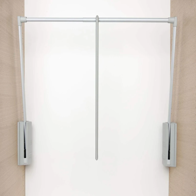 Servetto SE08LA GA0 Clothes Lift Junior H 850,KB 770-1200 mm, Maximum Load 10 kg, KS FE SIL.Grey, Grey/Silver Grey