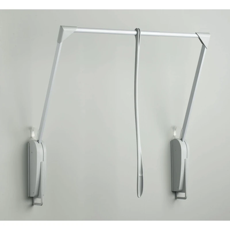 Servetto SE62CIGA0 8 Wall Mounted Coat Rack 60-100 cm Grey/Aluminium