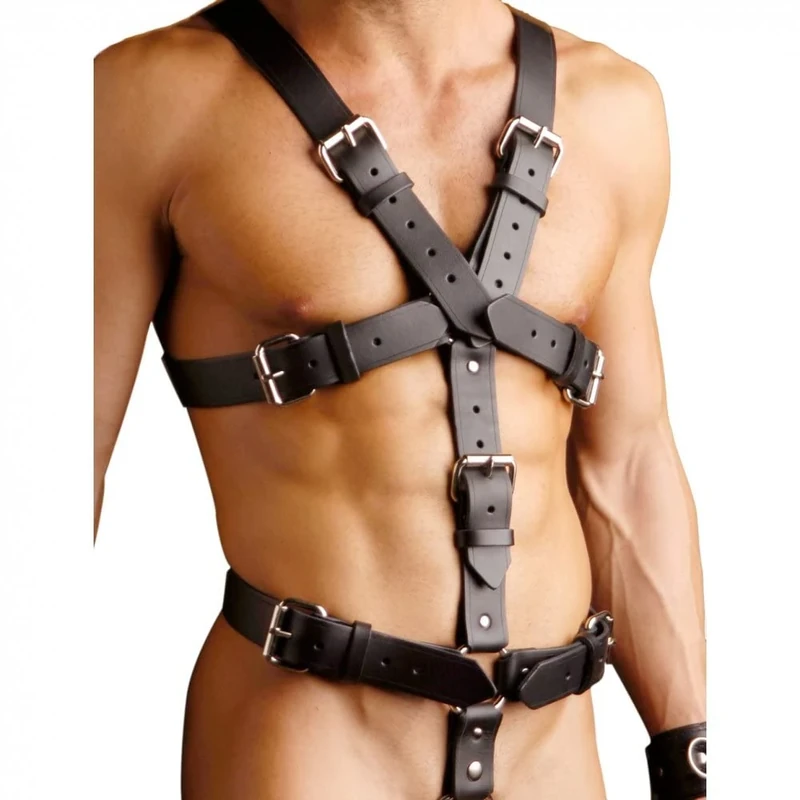 Strict Leather Body Harness, Large/X-Large