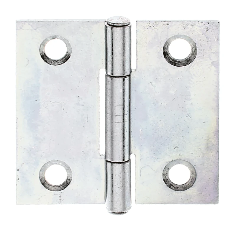 Hinge Rectangular 31 x 31 mm / 50 STK. Oberflaeche: galvanisch Gelb verzinkt