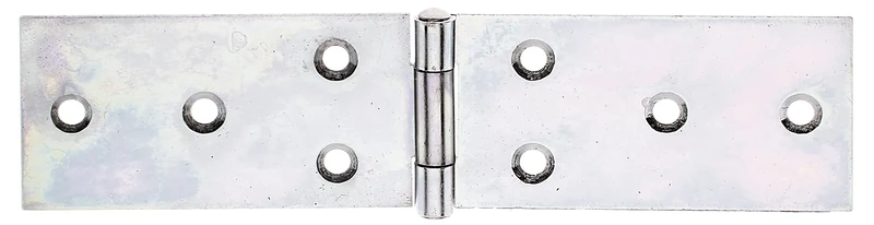 Alberts 850739 Table Hinge | with Riveted Stainless Steel pin | sendzimir galvanised | 37 x 160 mm | Set of 20
