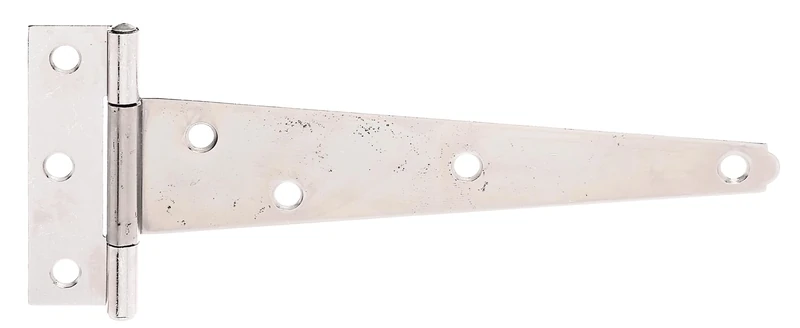 Rolled Box Hinge with Riveted Pin Band: 150 mm/Scharnier: 70 mm / 25 STK. Oberflaeche: galvanisch Gelb verzinkt