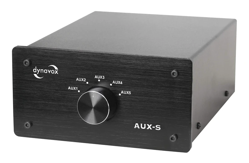 Dynavox input switch AUX-S black