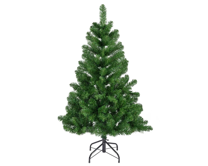 Kaemingk Imperial Pine Polyvinyl Chloride Christmas Tree 150cm Green, Multi-Coloured, 7ft (210cm) 680311