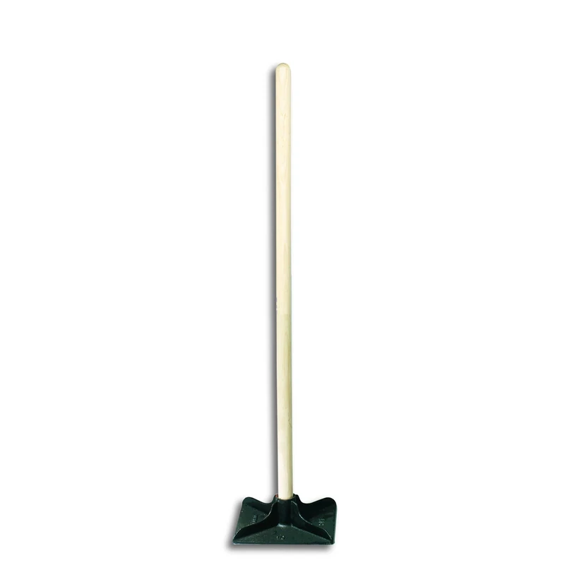 Bon 12-357 Dirt Tamper - 10-inch X 10-inch - 48-inch Wood Handle