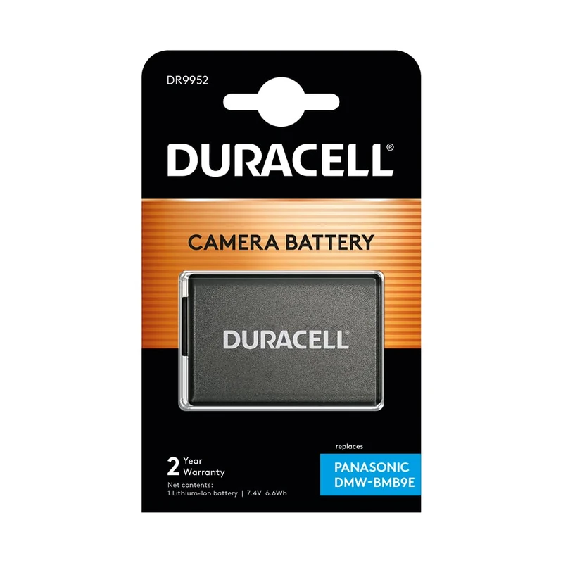 Duracell Replacement Battery for Panasonic DMW-BMB9E Digital Camera - Image 1