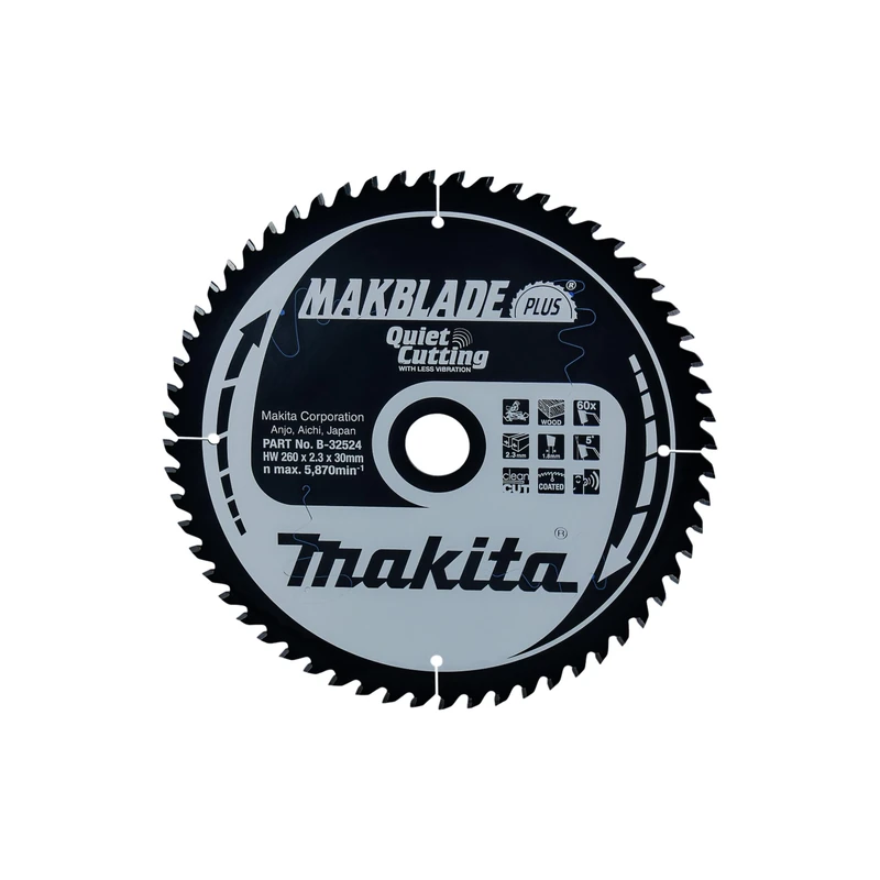 Makita B-32524 Makblade Plus 260x30x60T