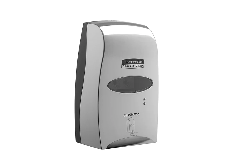 Kimberly-Clark Professional Touch-less Automatic Hand Wash Dispenser 11329-1 x Chromed Hand Sanitiser Dispenser (Suitable for 1.2 Litre Refills)