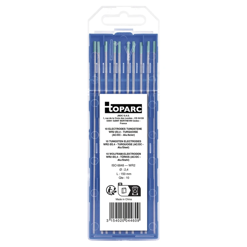GYS - 044609 - GYS 2% Rare-Earth Tungsten Electrodes - Ø2.4 (10 pack)