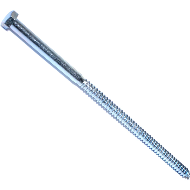 Hard-to-Find Fastener 014973260712 1/2-Inch x 12-Inch Hex Lag Screws, 25-Piece