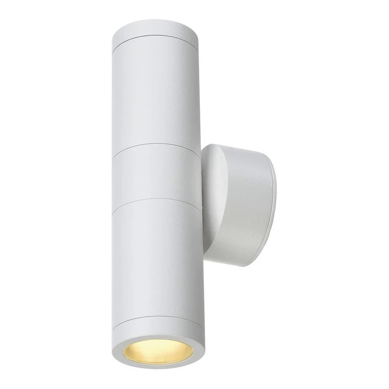 SLV Surface-Mounted Wall Light ASTINA/Illumination for Walls, Paths, entrances, LED Outdoor spot, Surface-Mounted Outdoor Light, Garden lamp / GU10 IP44 11W White