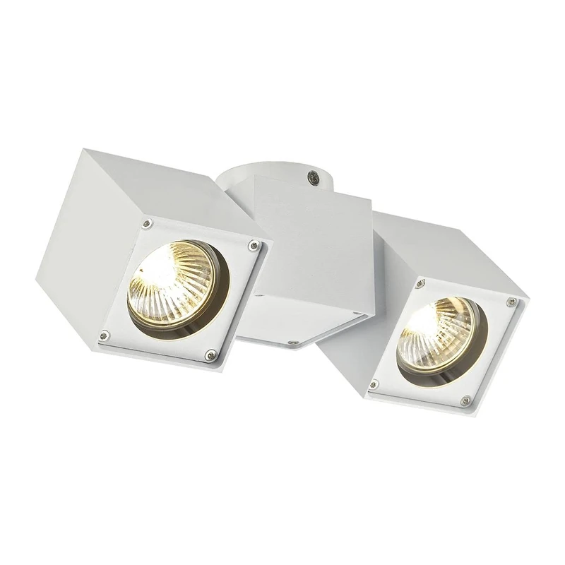 SLV Surface-Mounted Wall and Ceiling Light Altra DICE/Internal Ceiling and Wall Illumination, Surface-Mounted Light, Wall-Mounted Light, Ceiling spot / GU10 50W White - Image 1