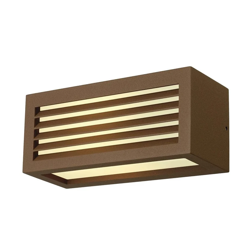 SLV 232497 Box-L Wall Light, Rust, Brown/Copper - Image 1
