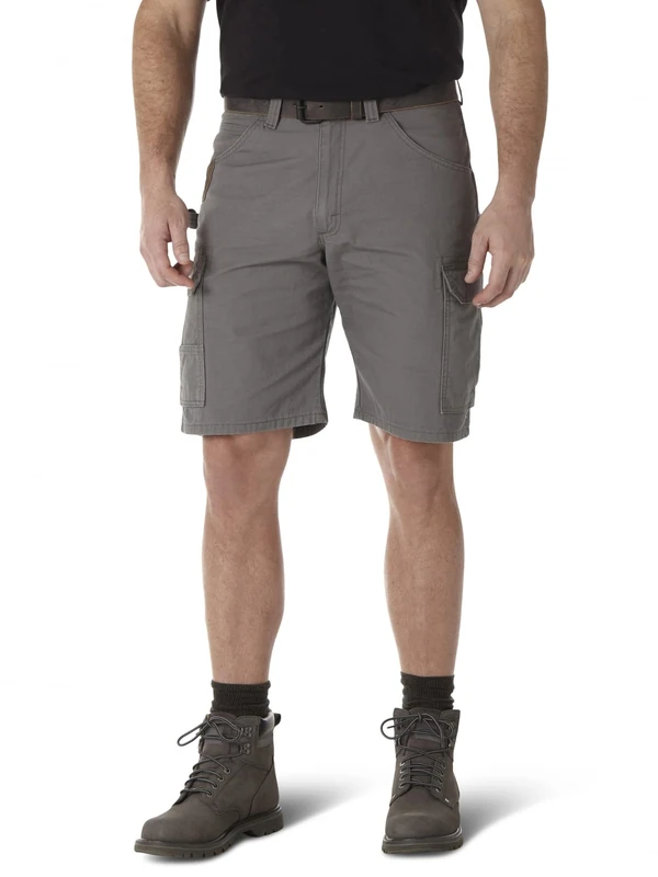 Wrangler Riggs Workwear Men’s Ripstop Ranger Cargo Short - Grey - 33
