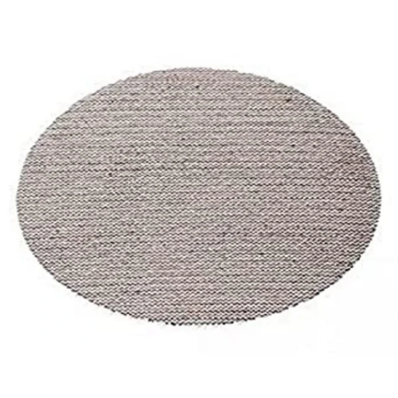 Mirka Abranet net sanding disc Ø 77 mm Hook & loop/Grit P120 / 50 pcs/Sand paper discs for sanding wood, walls, metal, aluminium, stainless steel, filler, varnish, plastic