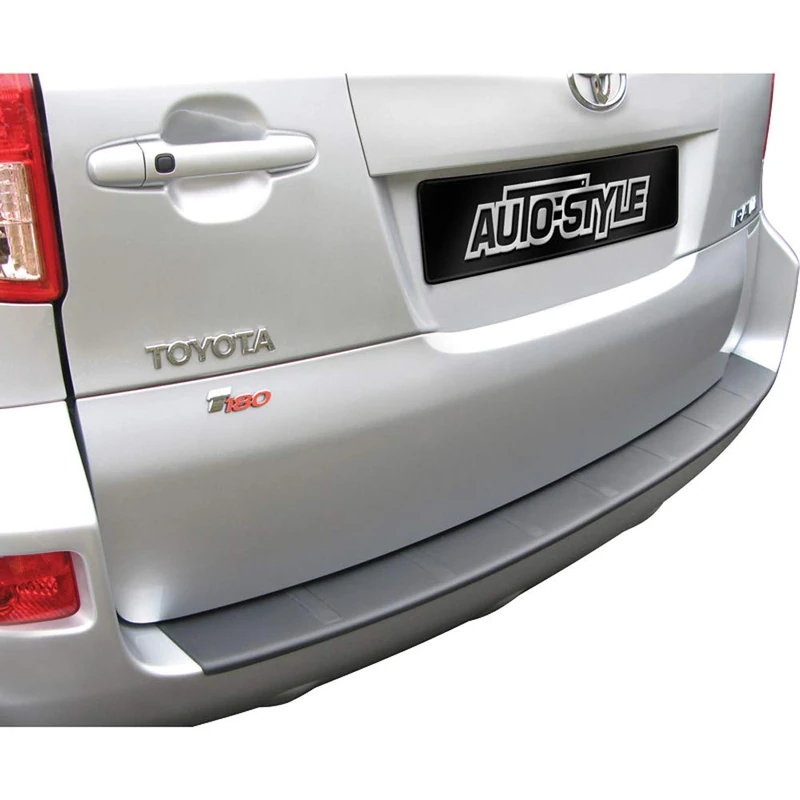 RGM ABS Rear bumper protector compatible with Toyota RAV 4 T180/XT-R 2008-2013 (excl. spare wheel) Black