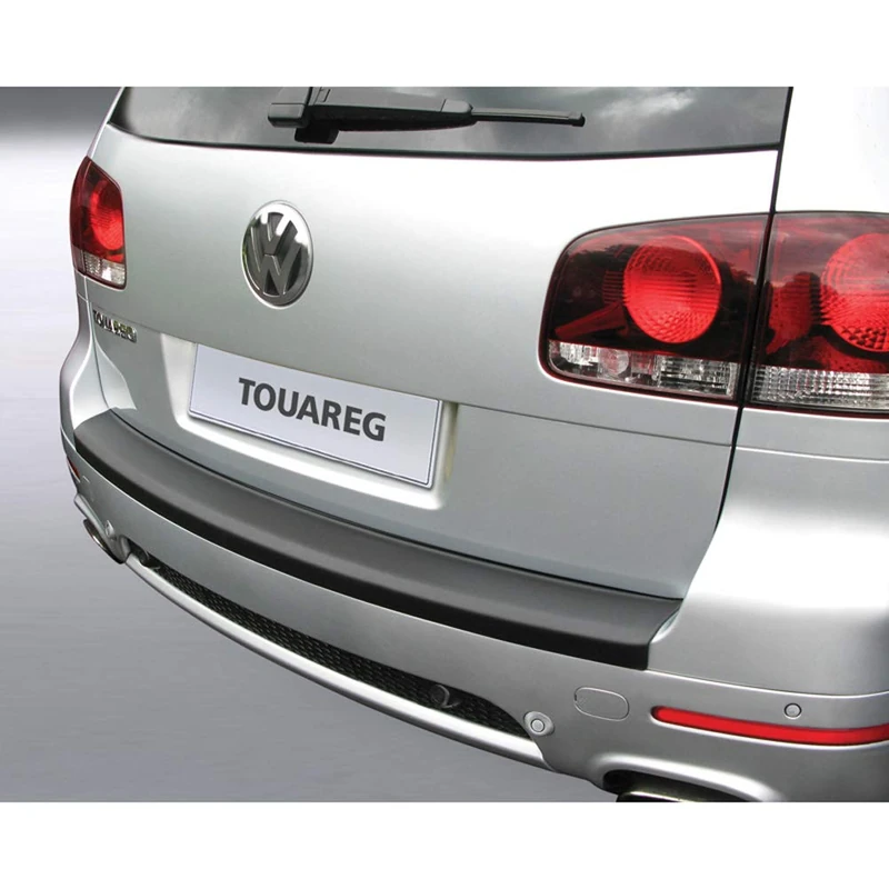 RGM ABS Rear bumper protector compatible with Volkswagen Touareg -2010 Black - Image 1