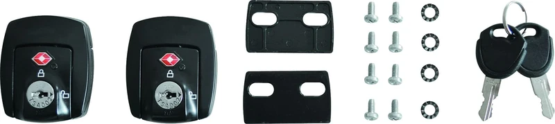 GT Line KIN.0864 - Juego 2 cerraduras TSA + llaves para Modelo Rock 350 y Turtle 350 - Image 1